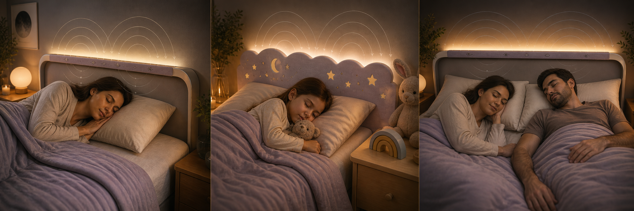 真人演示 SleeePal 在枕边尝试抵消噪音并形成近场静谧区